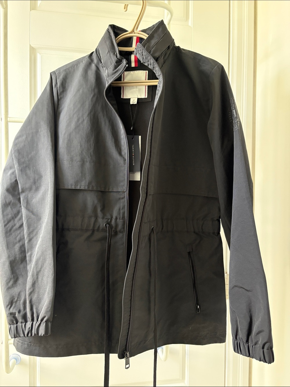 Tommy Hilfiger Black women Windbreaker Jacket